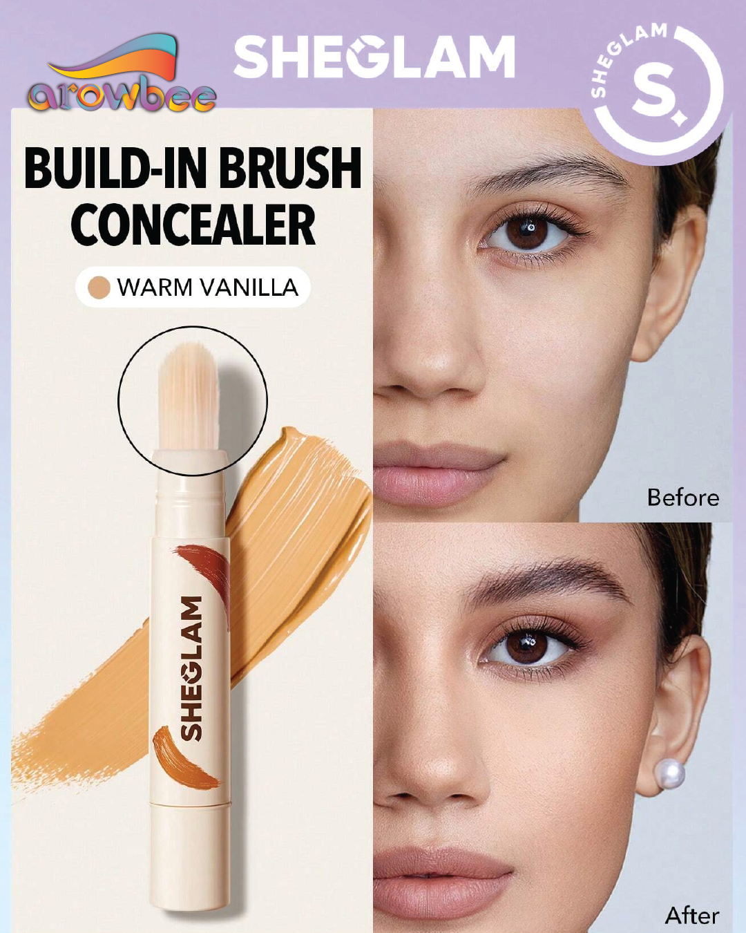 SHEGLAM Perfect Skin High Coverage Concealer