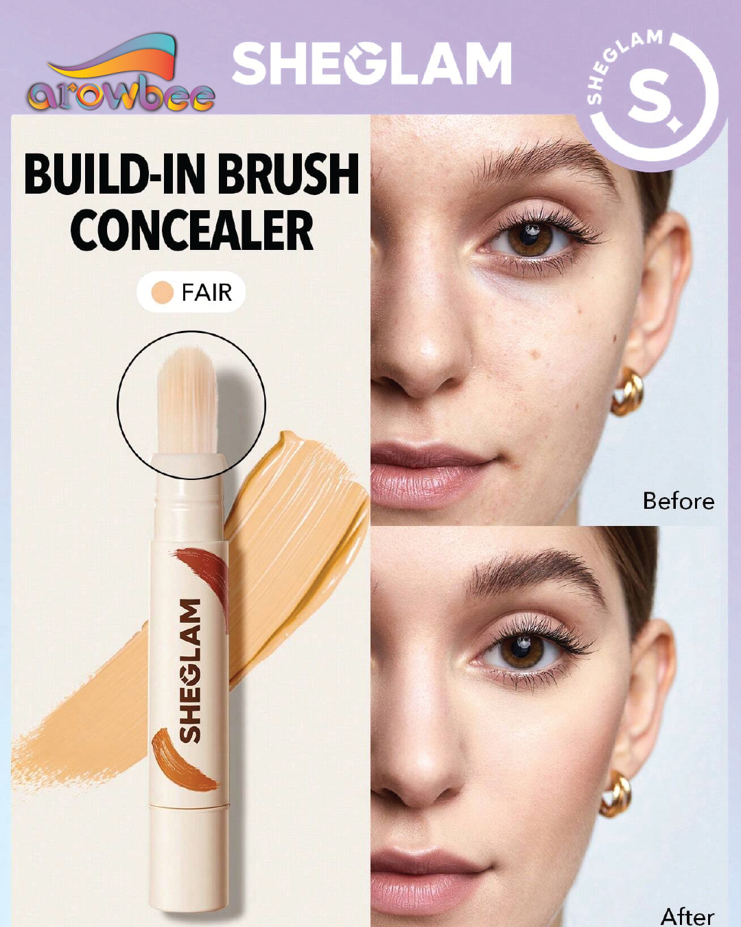 SHEGLAM Perfect Skin High Coverage Concealer