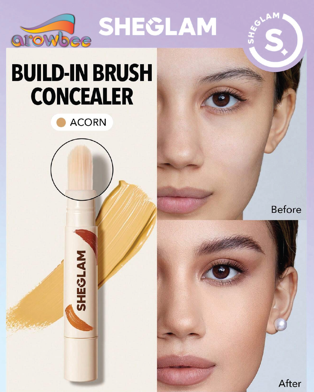 SHEGLAM Perfect Skin High Coverage Concealer