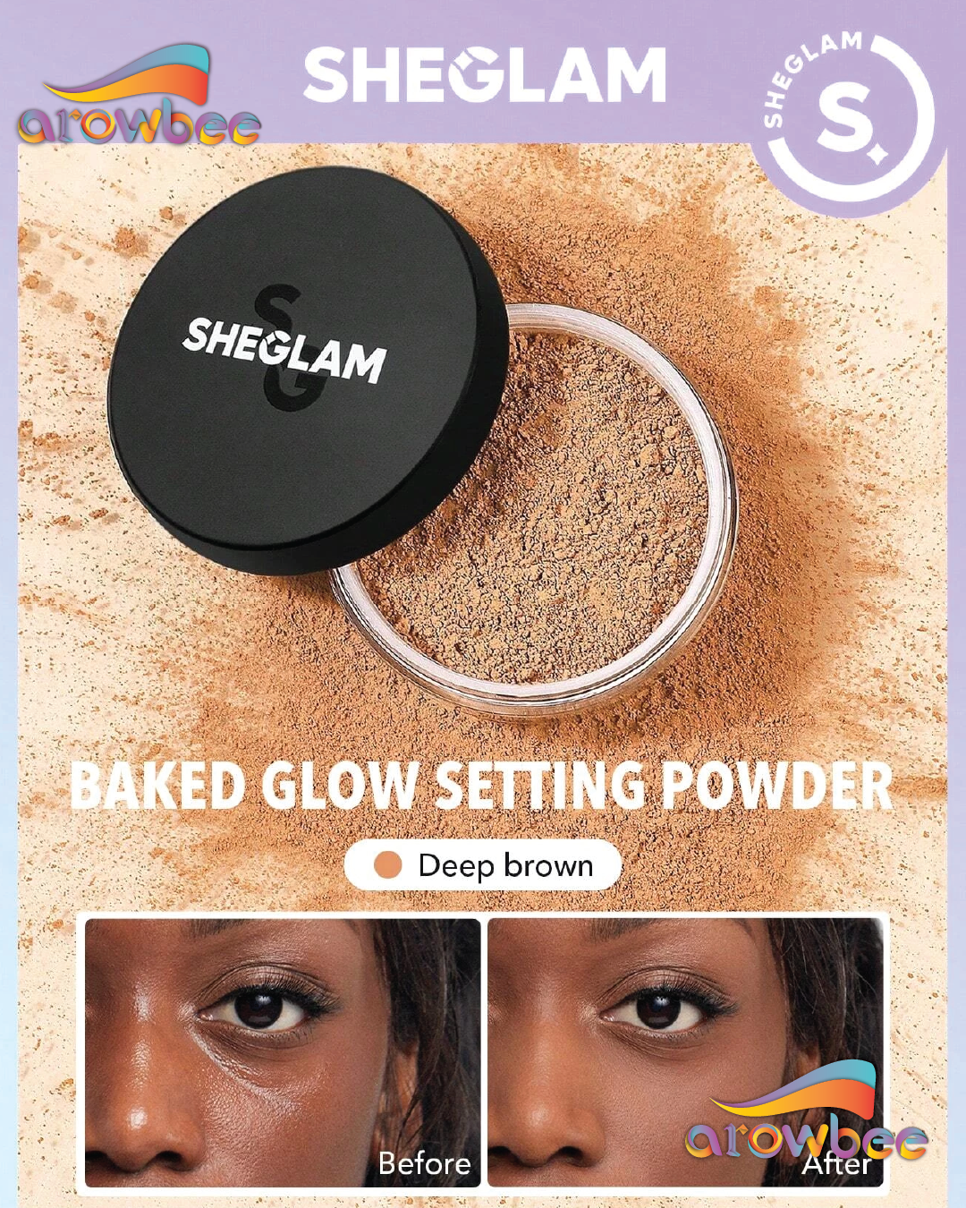 SHEGLAM Baked Glow Setting Powder