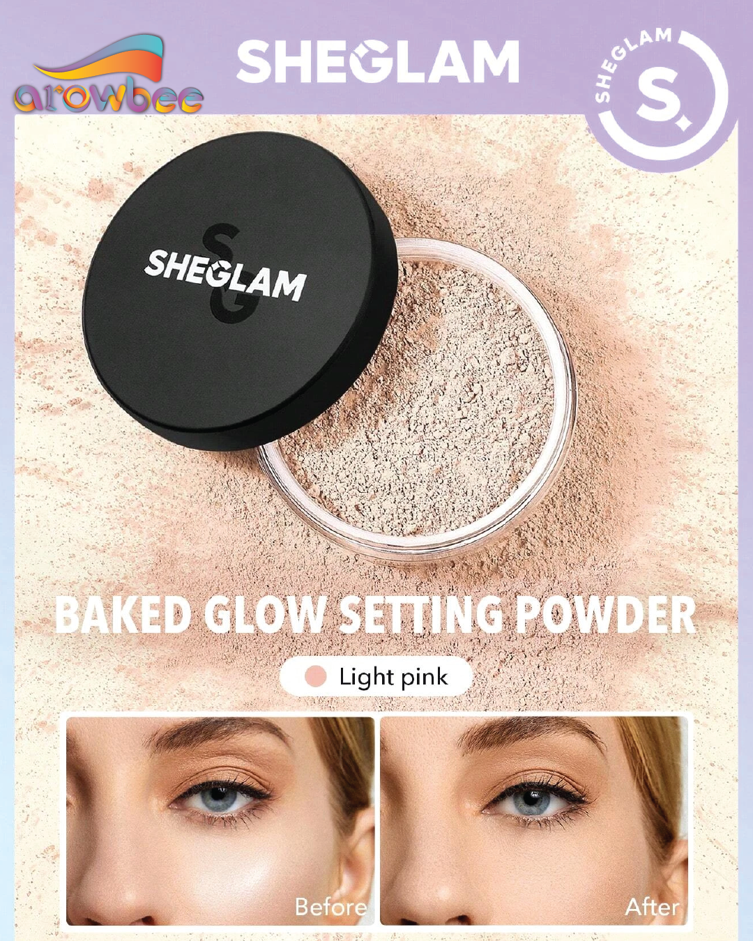 SHEGLAM Baked Glow Setting Powder