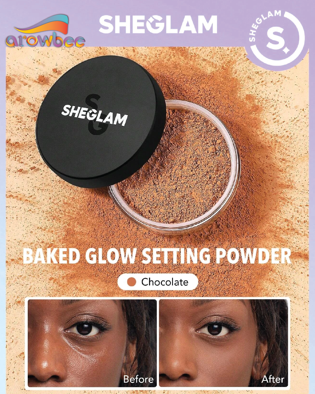 SHEGLAM Baked Glow Setting Powder