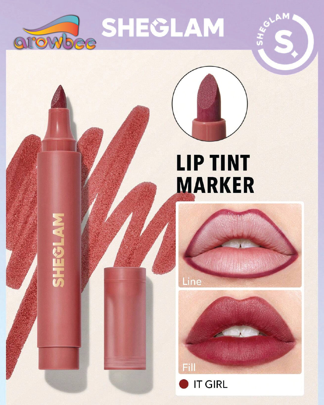 SHEGLAM Love Stained Lip Tint Marker