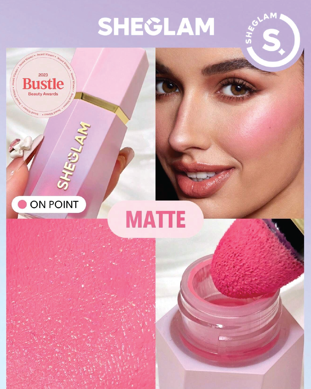 SHEGLAM Color Bloom Liquid Blush Matte Finish